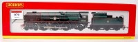 Lot 979 - A Hornby R2267 BR lined green Merchant Navy...