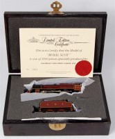 Lot 953 - Bachmann LMS crimson 'Royal Scot' engine and...