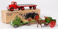 Lot 1213 - Britains, Lilliput farm and civilian vehicle...