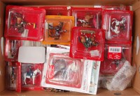 Lot 1237 - 45+ assorted Del Prado white metal figures...