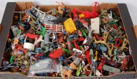 Lot 1243 - Large quantity of various plastic figures to...
