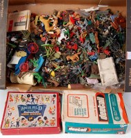 Lot 1245 - Large quantity of various plastic figures,...