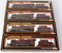 Lot 988 - 4 Mainline LMS maroon engines and tenders,...