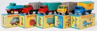 Lot 2305 - Matchbox Type E & F boxed commercial group to...