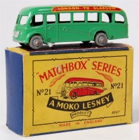 Lot 2325 - Matchbox 1-75 Series, No.21 Bedford Coach,...