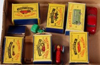 Lot 2328 - Matchbox 1-75 series playworn boxed and empty...
