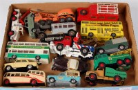 Lot 1927 - 15 assorted playworn Dinky, Corgi and other...