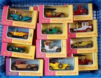 Lot 2344 - 20 boxed Matchbox Models of Yesteryear "pink &...
