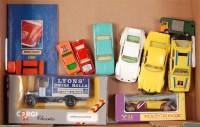 Lot 2549 - Dinky, Corgi and Matchbox mixed diecasts to...