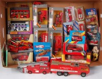 Lot 2553 - Mixed scale fire service related modern issue...