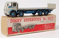 Lot 2012 - Dinky Toys, 503 Foden flat truck with...