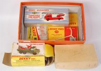Lot 2023 - Dinky Toys, boxed diecast, empty box, roadside...
