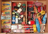 Lot 2595 - Mixed diecast to include; playworn Dinky,...