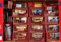Lot 2335 - 50 red window boxed Matchbox Models of...