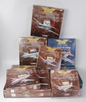 Lot 2639 - 10 boxed Corgi Aviation Archive mixed scale...