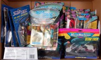 Lot 2555 - Star Trek Micro Machines and carded figure...