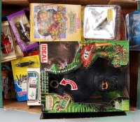 Lot 3134 - 5 boxes of mixed modern issue diecast, board...