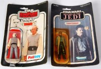Lot 3136 - Star Wars Kenner Toys carded double to include;...