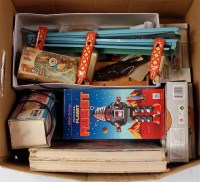 Lot 3145 - Tinplate diecast and clockwork mixed lot to...