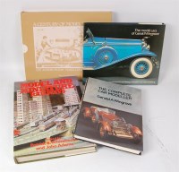 Lot 3165 - Railway and Model Car hardback books to...