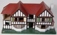 Lot 3172 - Tri-ang dolls house No.93, 1930s large Tudor...