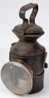 Lot 58 - GER, Great Eastern Railway, Isleham knob lamp,...