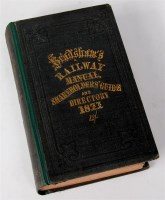 Lot 75 - Bradshaws Railway Manual Shareholders Guide &...