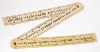 Lot 102 - A very rare 1904 ivory Railway Passenger...