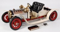 Lot 122 - Mamod steam limousine/steam car, white body...