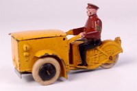 Lot 2008 - French Dinky, 14Z Tripoteur, yellow body with...