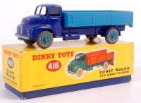 Lot 2016 - Dinky Toys, 418 Leyland Comet with hinged...