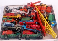 Lot 2027 - 20 assorted playworn Dinky and Corgi diecasts...