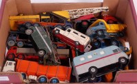 Lot 2032 - 15 assorted playworn Dinky and Budgie diecasts...