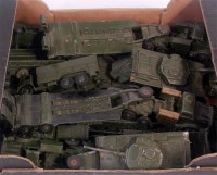 Lot 2035 - 20 playworn military Dinky diecasts to include;...