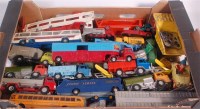 Lot 2041 - 25+ Dinky, Corgi and Tekno playworn diecasts...