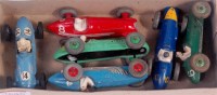 Lot 2045 - Dinky Toys and Crescent racing group to...