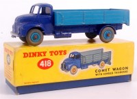 Lot 2048 - Dinky Toys, 418 Comet wagon with hinged...