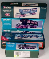 Lot 2517 - 5 Corgi Classics, all related to Eddie Stobart,...