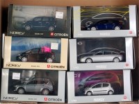 Lot 2562 - Norev, 1/43 scale Citroen car group, all in...