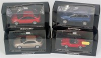 Lot 2566 - Minichamps, 1/43 scale Fiat, Volvo and Alfa...