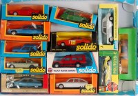 Lot 2573 - Solido, Gama and Politoys boxed diecast...