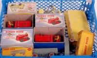 Lot 2053 - Dinky Toys playworn boxed group to include;...
