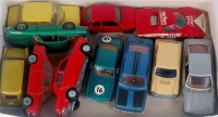 Lot 2579 - Continental diecast unboxed group, 11 models...
