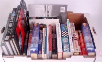 Lot 2612 - 24 assorted hard and soft back books relating...