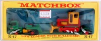 Lot 2328 - Matchbox Kingsize K-17 low loader with...