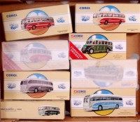 Lot 2625 - Corgi Classics boxed public transport group,...