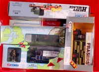 Lot 2632 - Corgi and Corgi heavy haulage boxed film and...