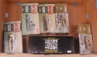 Lot 2536 - Mixed scale Corgi diecast and Wartanks resin...
