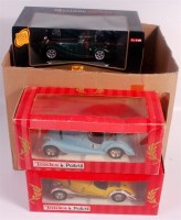 Lot 2658 - 6 1/18th scale Maisto, Polistil and Kyosho...