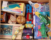 Lot 3111 - Mixed Meccano, Lego, tinplate and diecast lot...